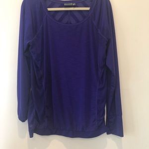 Athleta Long Sleeve Purple Top